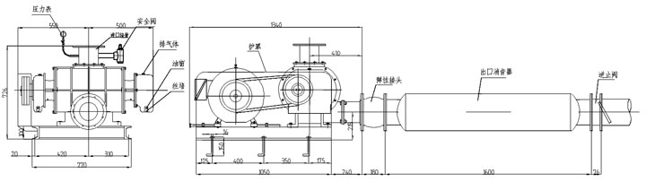 機(jī)械密封羅茨風(fēng)機(jī)