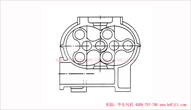 三葉羅茨風(fēng)機內(nèi)部結(jié)構(gòu)圖-側(cè)視圖.jpg